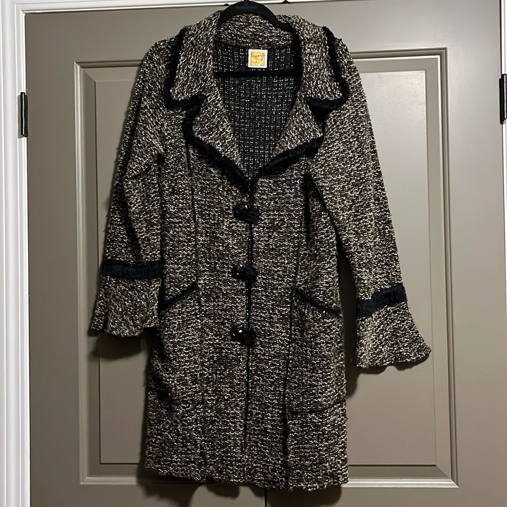Hand made sweater with great details!
